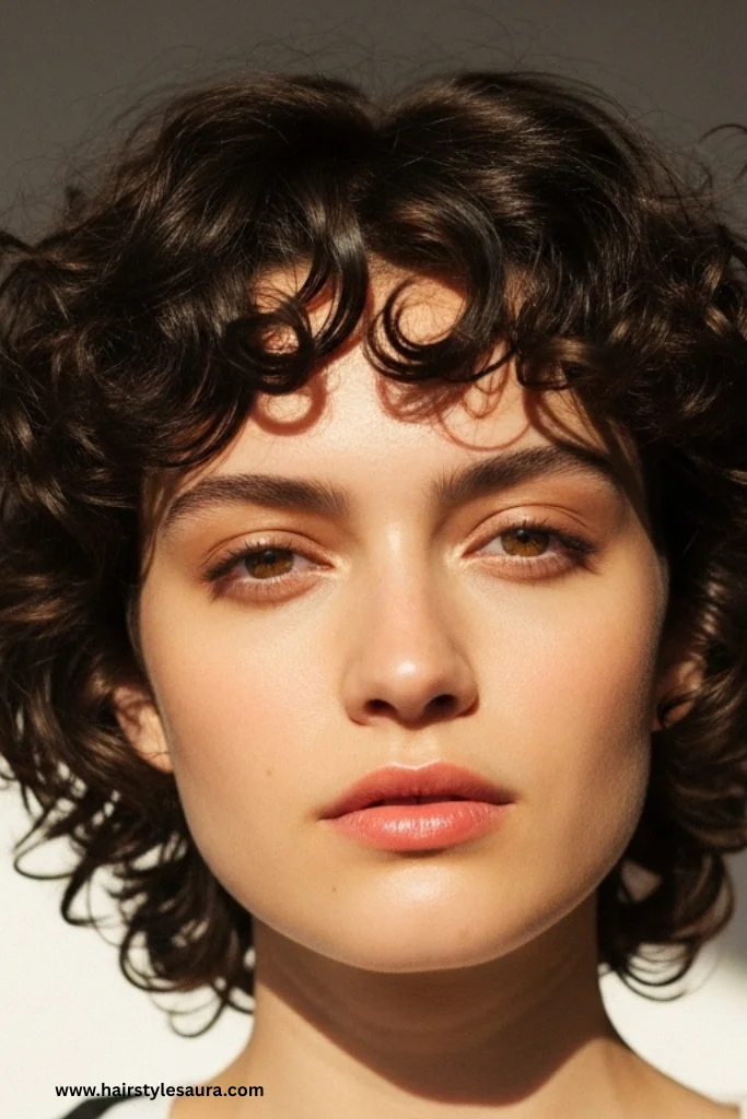 12 Cute Curly Pixie Cuts That Are Perfectly Playful and Bold 2 Classic Curly Pixie
