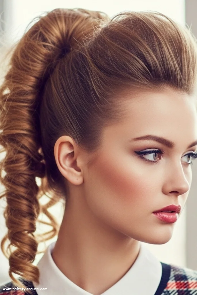 12 80s Hairstyles Crimped Hair Looks That Still Slay Today 2 The Crimped High Ponytail