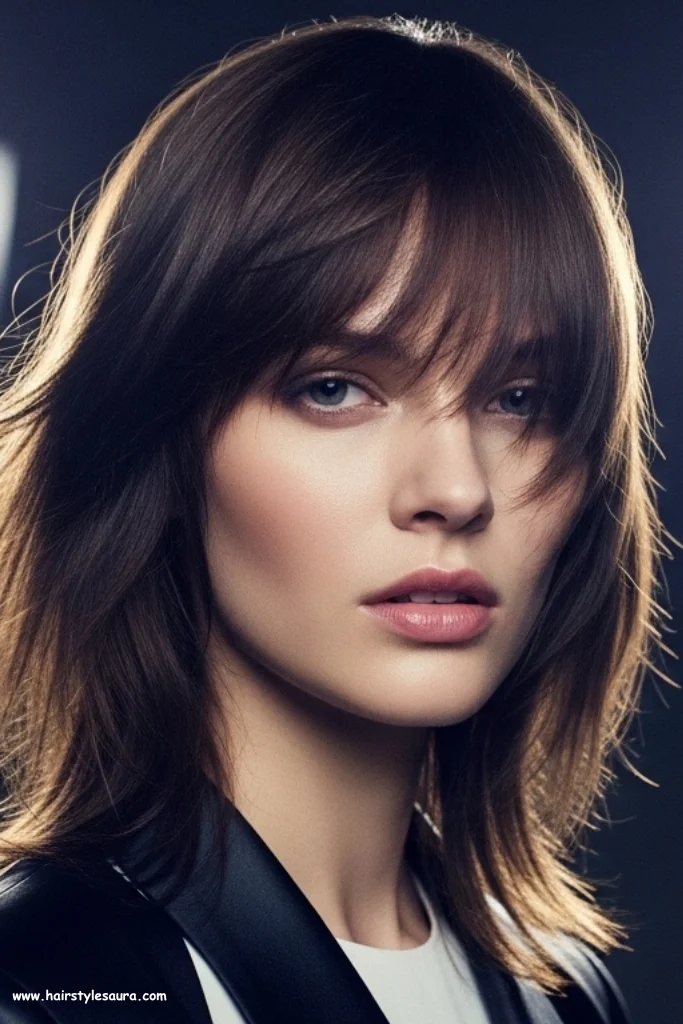 12 Trendy Shag Cuts for Thick Hair Ideas Every Woman Needs to See 11 Razor-Cut Shag with Movement