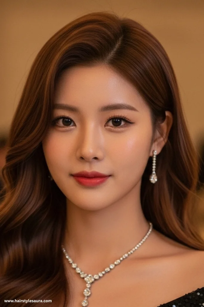 13 Stunning Korean Layered Haircut Ideas That Will Transform Your Look 11 S-Curl Layers for Long Hair