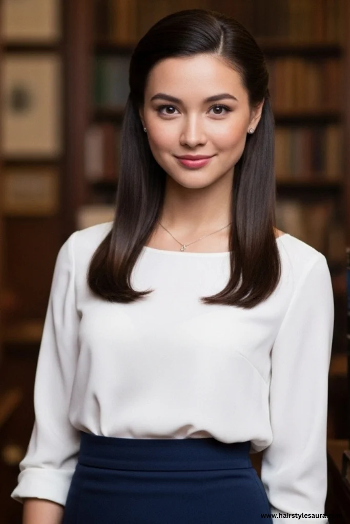 15 Stunning Hairstyles for Short Bob Cuts 2 Sleek and Straight