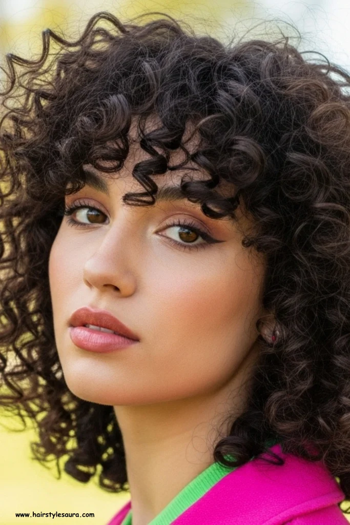 12 Trendy Shag Cuts for Thick Hair Ideas Every Woman Needs to See 12 Curly Shag for Thick Hair