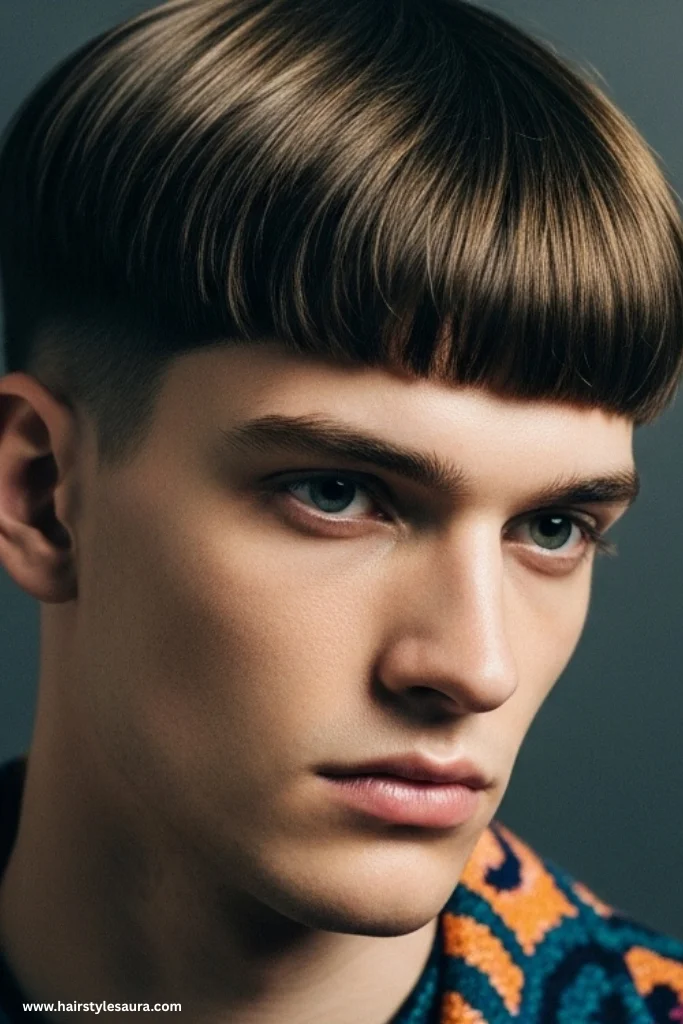 12 Iconic 90s American Hairstyles Ideas Men Can Rock Again Today 13 Bowl Cut Remix