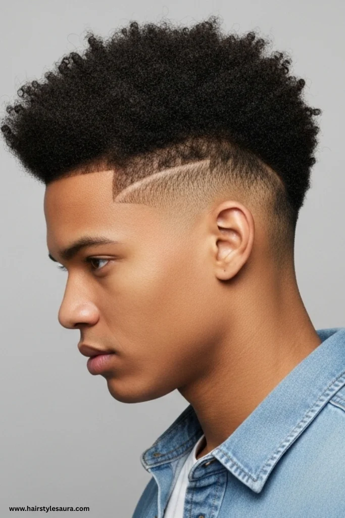 Short Natural Hairstyles: 12 Bold & Beautiful Ideas to Rock Your Texture 13 Shaped Afro with Fade or Design