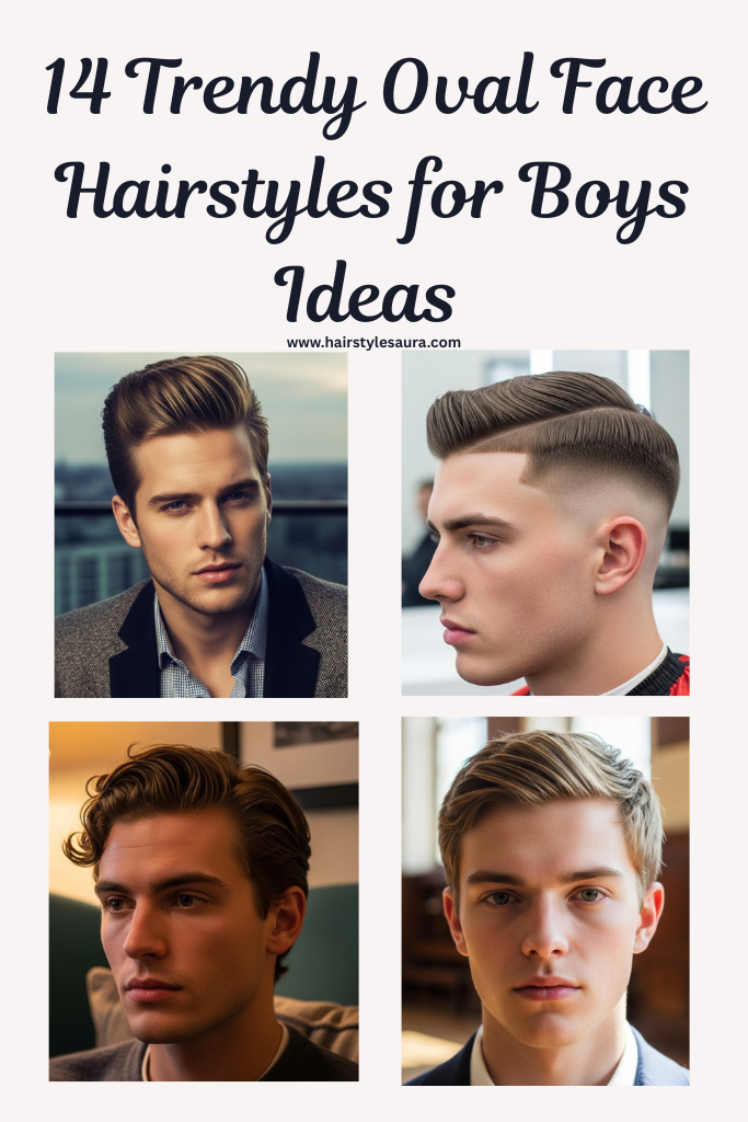 oval face hairstyles for boys ideas