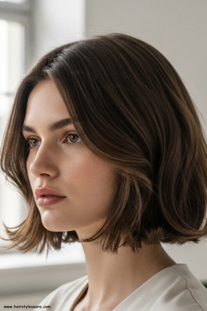 10 Trendy Short Layered Haircuts Ideas Every Woman Should Try 3 Textured Bob with Feathered Ends