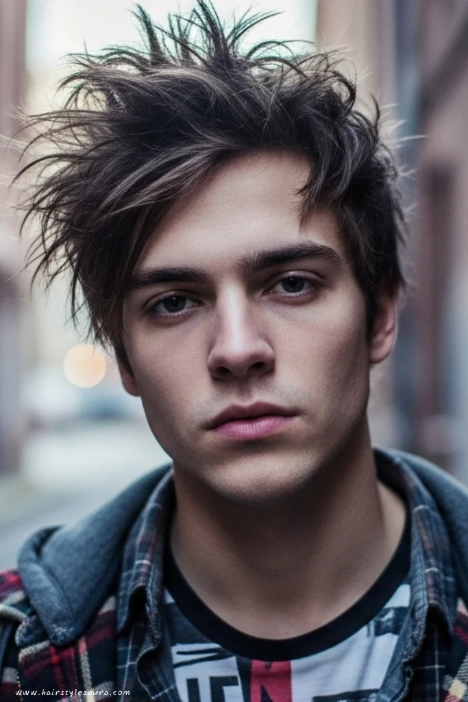 10 Cool 90s Hairstyles Men Ideas Making a Comeback 4 Messy Grunge Hair