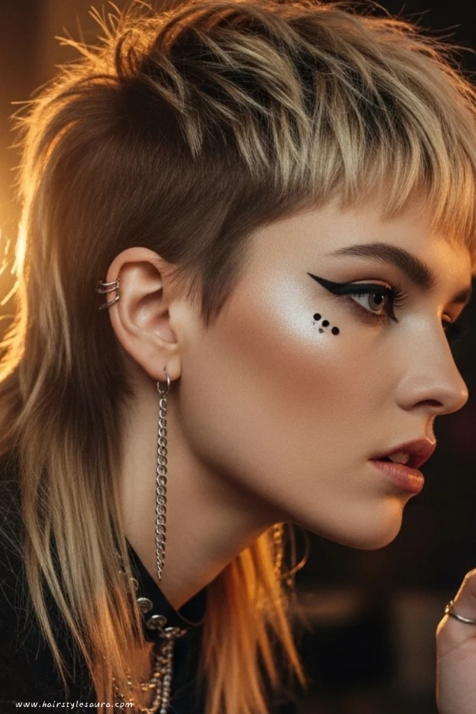 12 Bold Mullet Octopus Cut Ideas Women Are Loving Right Now 5 Grunge-Inspired Shag Mullet Octopus