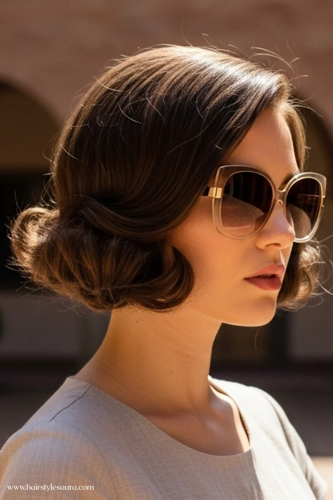 12 Refined Old Money Bob Brunette Haircut Ideas for 2025 6 Italian-Inspired Voluminous Bob