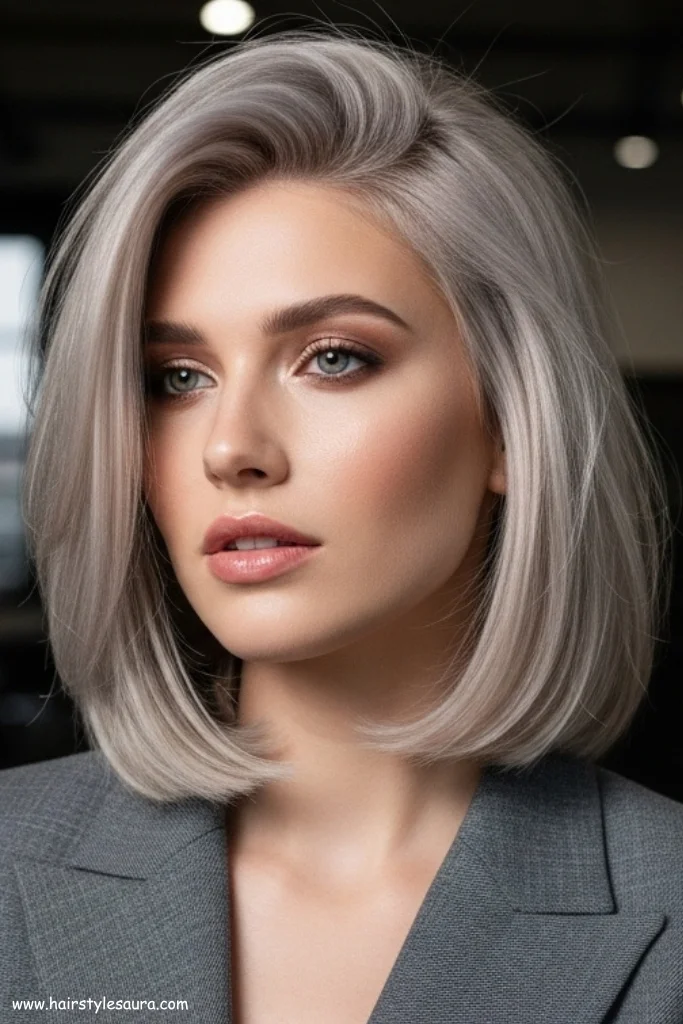 10 Elegant Old Money Bob Hair Blonde Haircut Ideas for Women Who Love Classy Style 7 Layered Platinum Bob