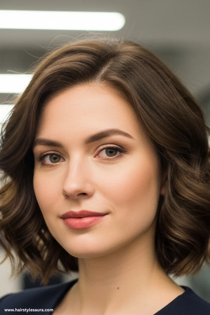 13 Stunning Korean Layered Haircut Ideas That Will Transform Your Look 8 Layered Lob with Inward Curls
