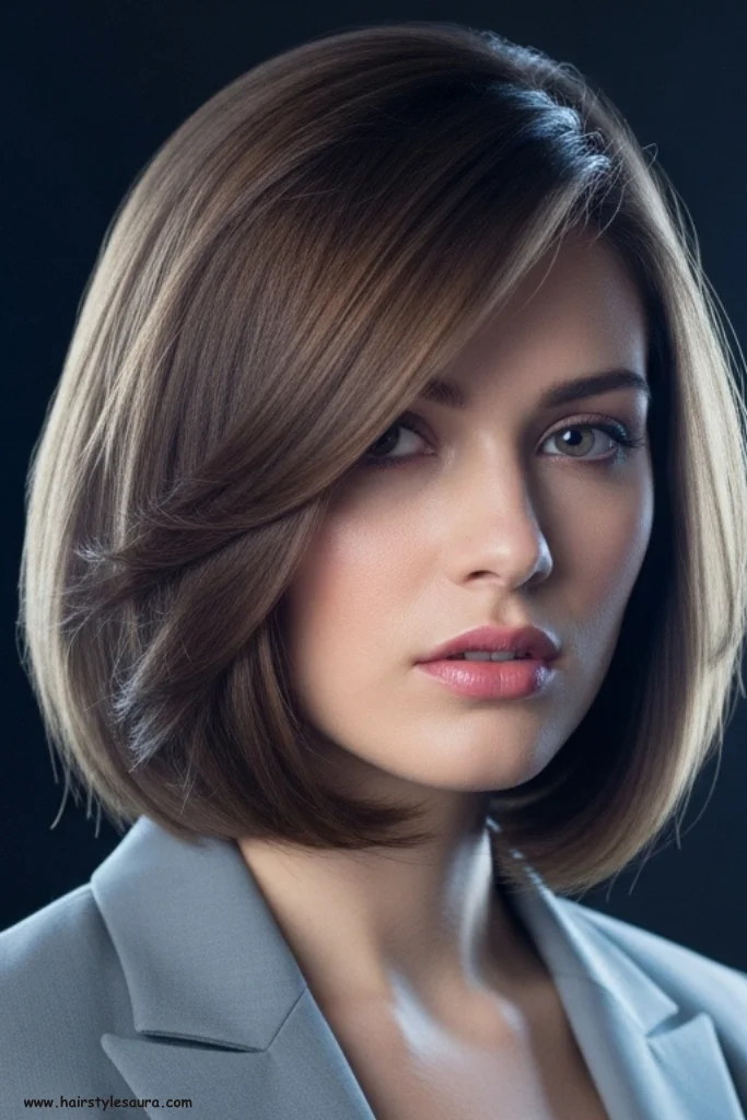 10 Trendy Short Layered Haircuts Ideas Every Woman Should Try 9 Asymmetrical Layered Bob