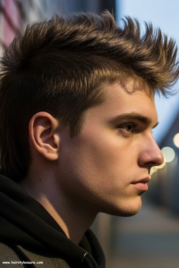 10 Fresh Layered Haircut for Men Ideas That Elevate Your Style 9 Layered Faux Hawk