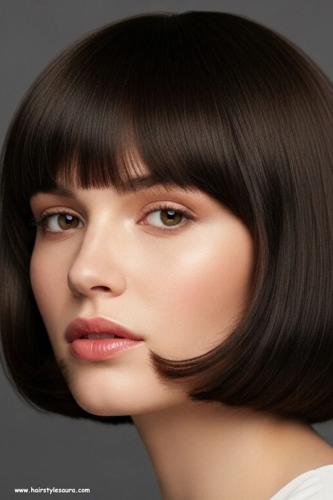12 Trendy Shag Cuts for Thick Hair Ideas Every Woman Needs to See 10 Shag with Wispy Bangs and Side Part