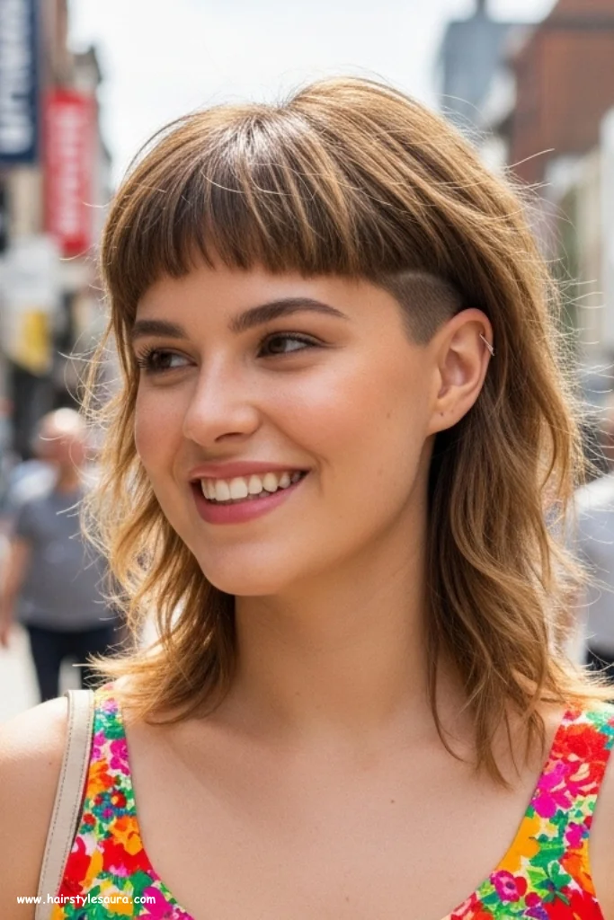 10 Short Wolf Cut Hair Ideas to Transform Your Look in 2025 7 Wolf Cut with Bangs and Undercut