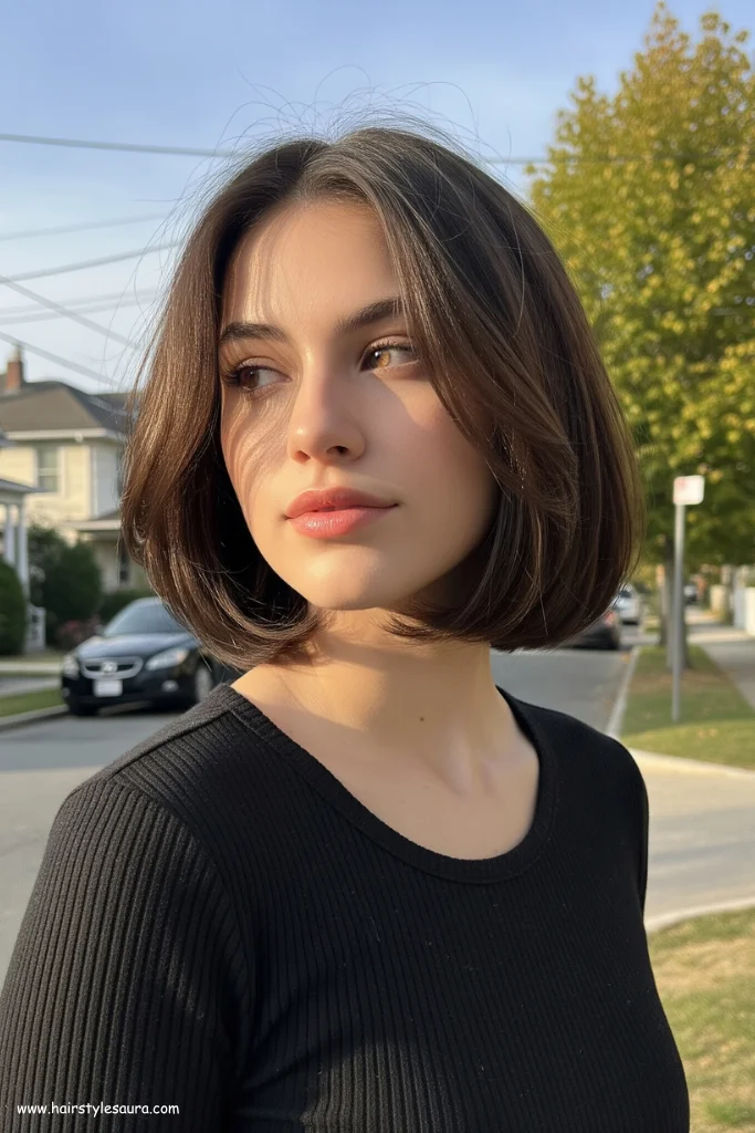 10 Kitty Cut Styles for Long Hair 8 Kitty Cut with Soft Face Layers