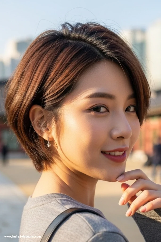 10 Short Wolf Cut Hair Ideas to Transform Your Look in 2025 9 Korean-Inspired Short Wolf Cut