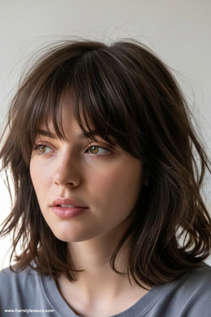 10 Must-Try Shaggy Short Hair Wolf Cut Versions for Women 10 Air-Dried Perfection