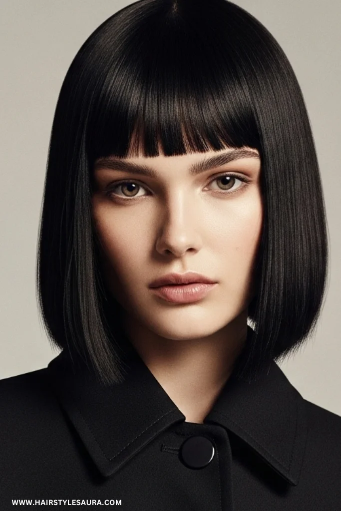 10 Trendy Long Wolf Cut Straight Hair Ideas You’ll Love 8 Blunt-End Wolf Cut