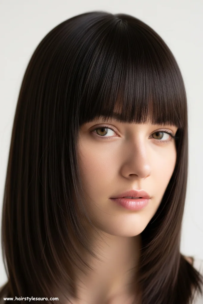 14 Stunning Long Hair Wolf Cut Styles Every Woman Should Try 11 Blunt Long Wolf Cut