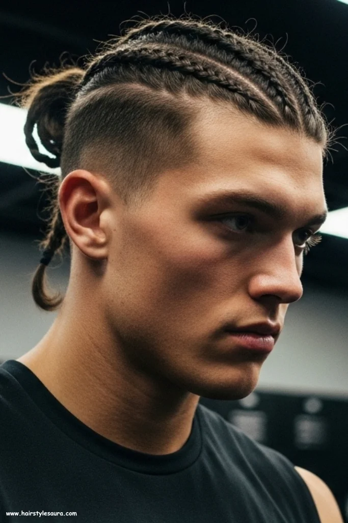 Top 13 Hairstyles for Small Long Braids Men Can Rock with Confidence 10 Braided Ponytail