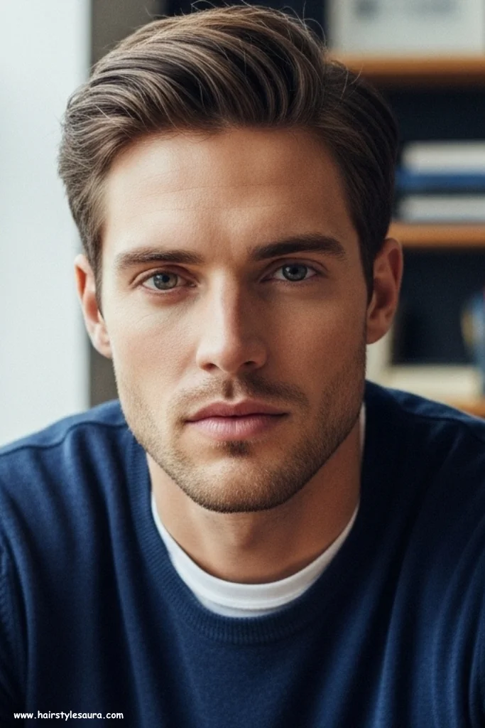 12 Cute Short Hairstyles for Men That Will Upgrade Your Style 9 Brushed Forward Crop