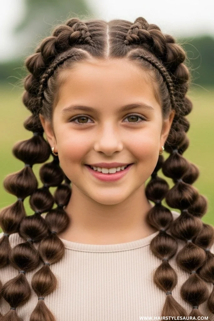 Cute Easy Hairstyles Every Woman Can Try Quick Styles You’ll Love! 7 Bubble Braid
