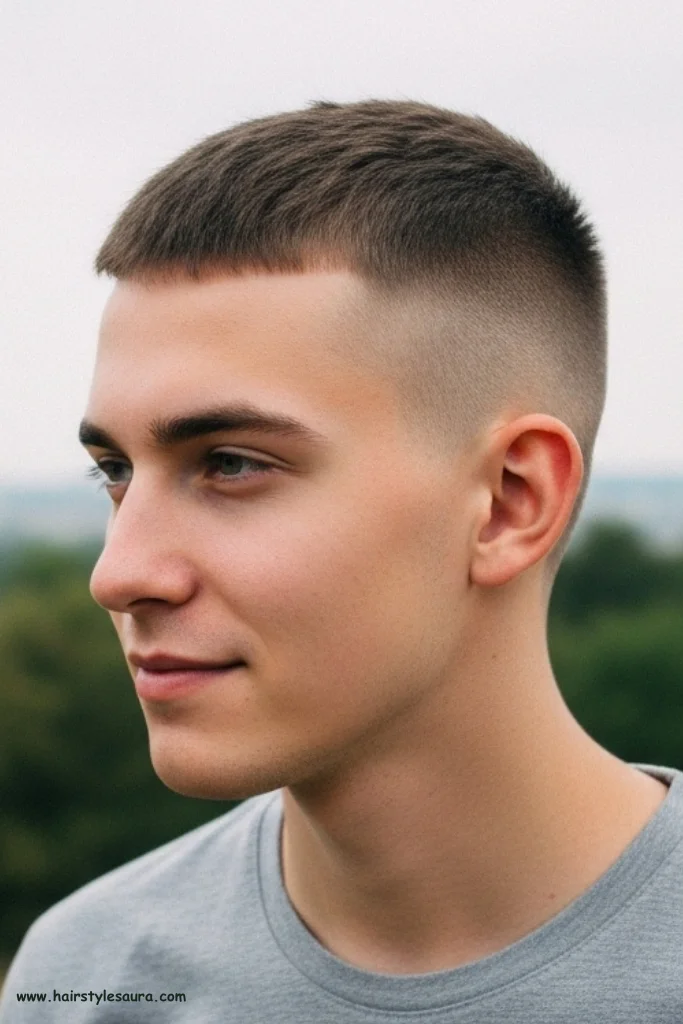 10 Best Short Hairstyles Male for a Clean Finish 2 Buzz Cut