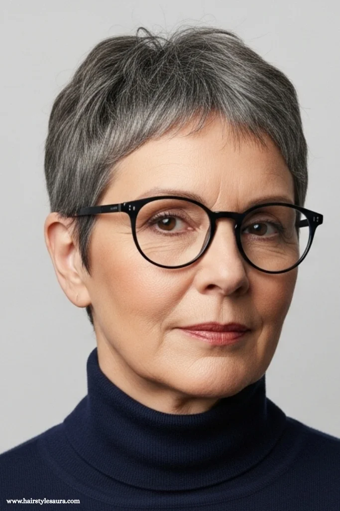 15 Stylish Short Hairstyles for Women Over 50 14 Buzz Cut or Very Short Crop
