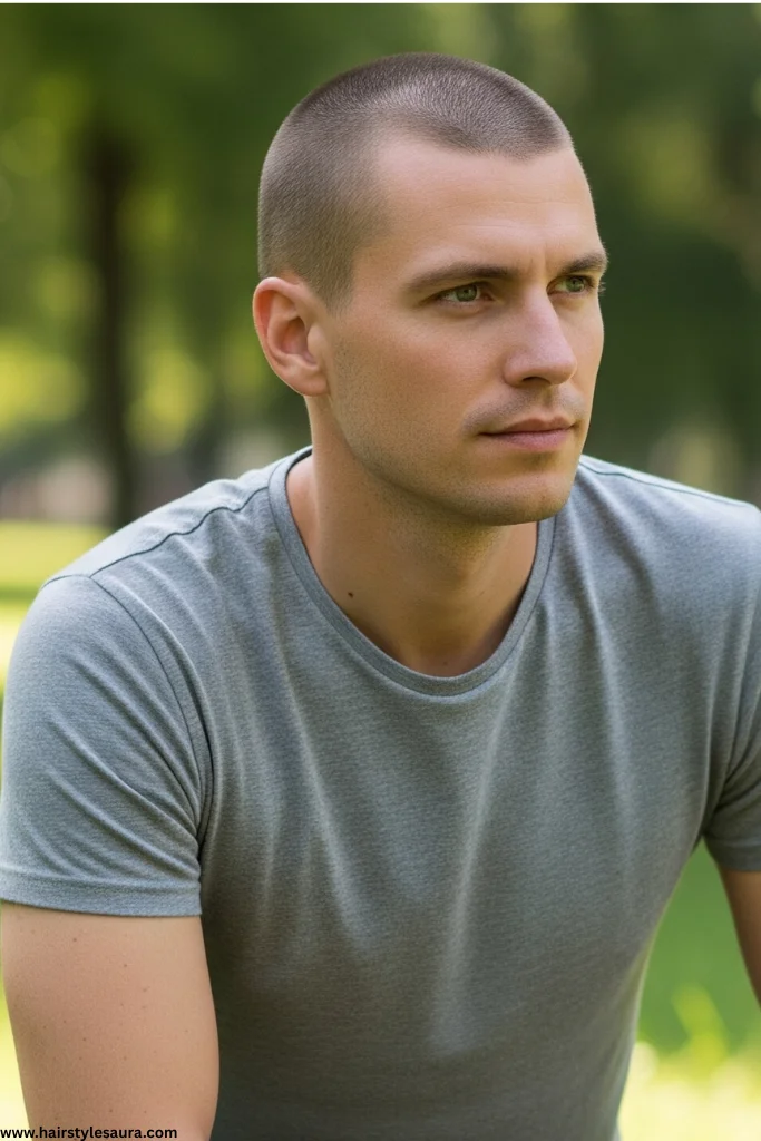 Buzz Cut Hairstyle Man: Bold, Clean, and Always in Style 2 Classic Buzz Cut