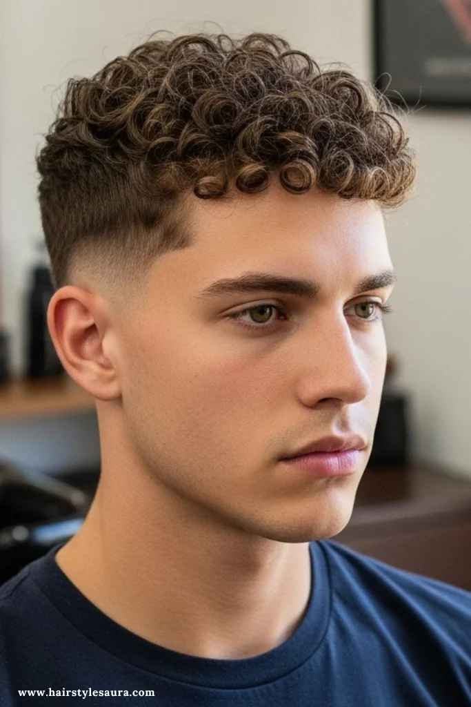 12 Naturally Curly Pixie Cuts Men Can Rock with Confidence 2 Classic Curly Pixie