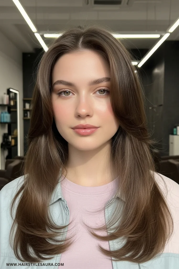 10 Trendy Long Wolf Cut Straight Hair Ideas You’ll Love 2 Classic Long Straight Wolf Cut