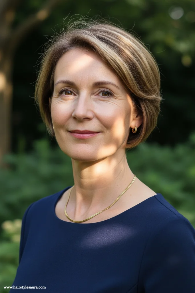 15 Stylish Short Hairstyles for Women Over 50 16 Classic Short Cut with Highlights