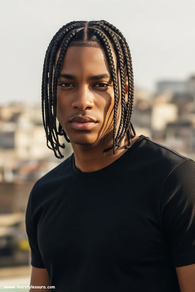 13 Best Mens Braided Hairstyles for a Bold New Look 3 Cornrows