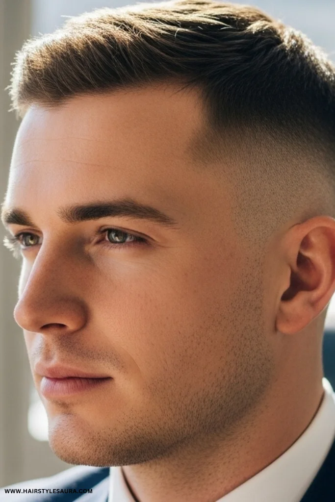Formal Hairstyles for Short Hair: Classy Looks Every Man Should Try 9 Crew Cut with Low Fade