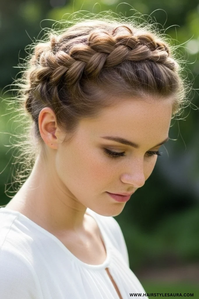 Cute Easy Hairstyles Every Woman Can Try Quick Styles You’ll Love! 13 Crown Twist