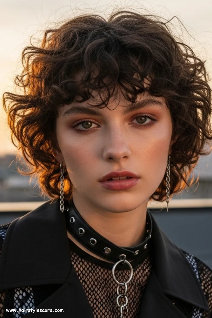 10 Trendy Curly Short Shaggy Hairstyles to Try This Year 11 Curly Pixie Shag