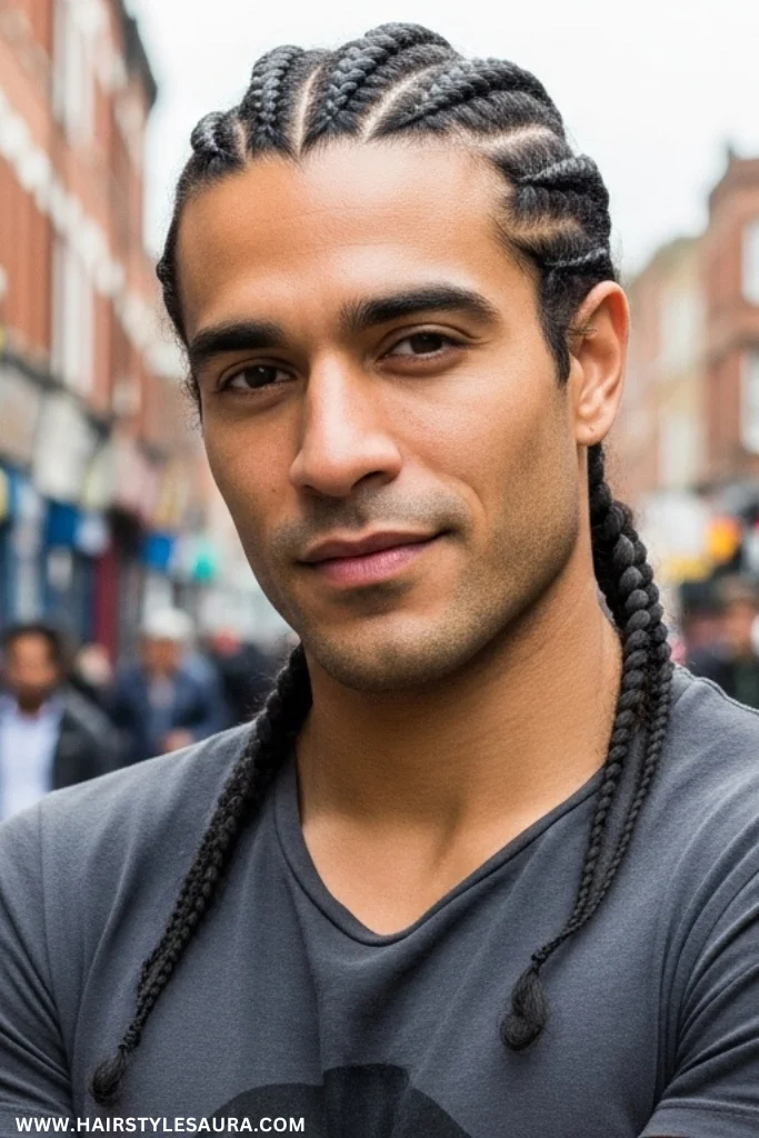 Cute Braid Hairstyles for Men: Stylish Looks That Turn Heads 13 Dutch Braids for Men