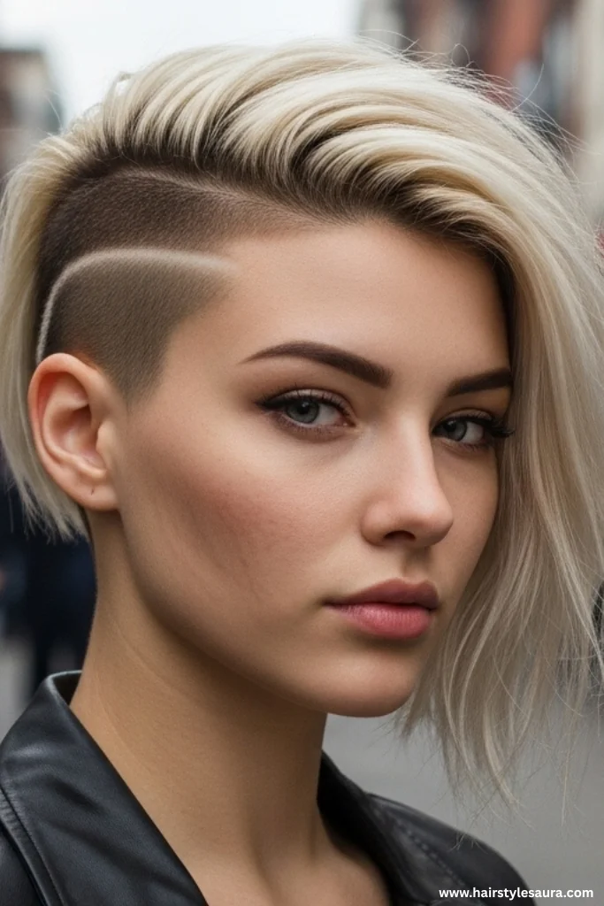 Short to Mid Length Hairstyles: 15 Stylish Ideas for Every Personality 16 Edgy Undercut Lob