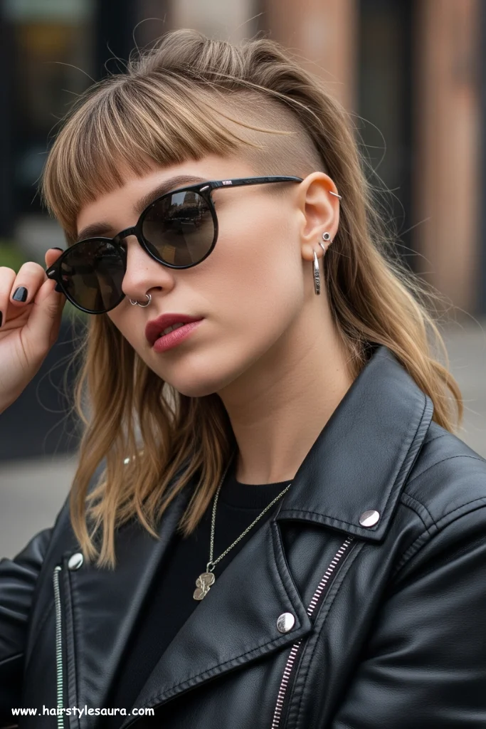 11 Trendy Short Hairstyles With Bangs for a Fresh Look 11 Edgy Undercut with Long Bangs