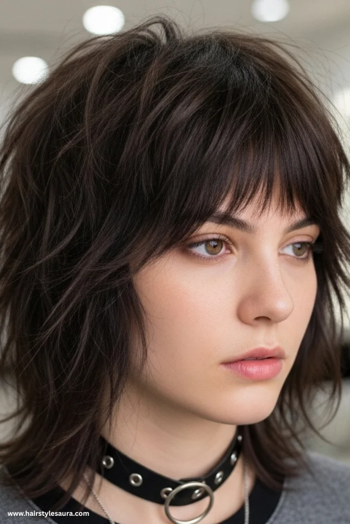 10 Must-Try Shaggy Short Hair Wolf Cut Versions for Women 2 Fierce & Feathered Vibes