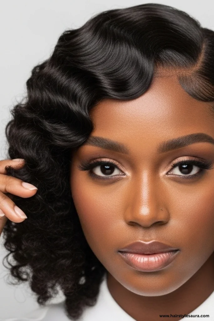 Top 10 Short Hairstyles for Black Women in 2025 4 Finger Waves