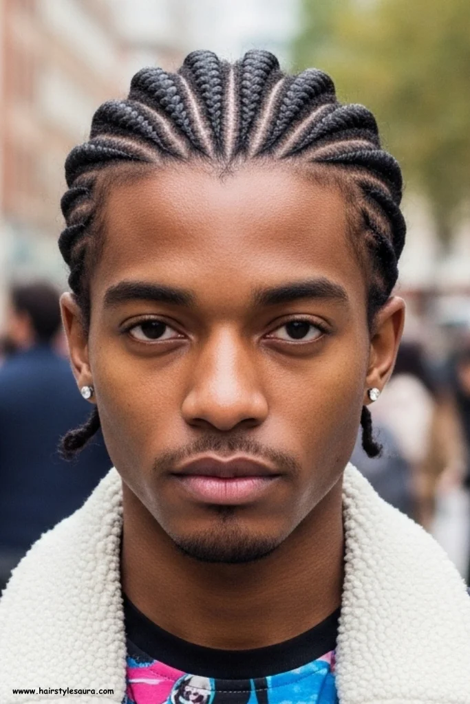 13 Best Mens Braided Hairstyles for a Bold New Look 8 Fishbone Braids