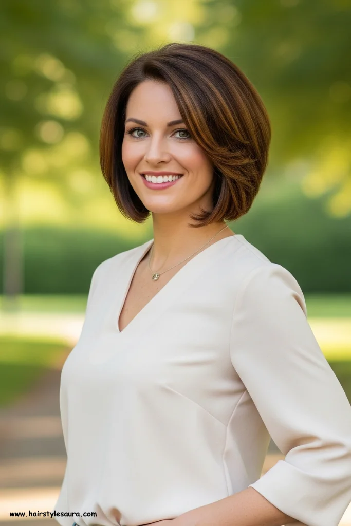 13 Short Layered Bob Hairstyles That Turn Heads Instantly 4 Inverted Layered Bob