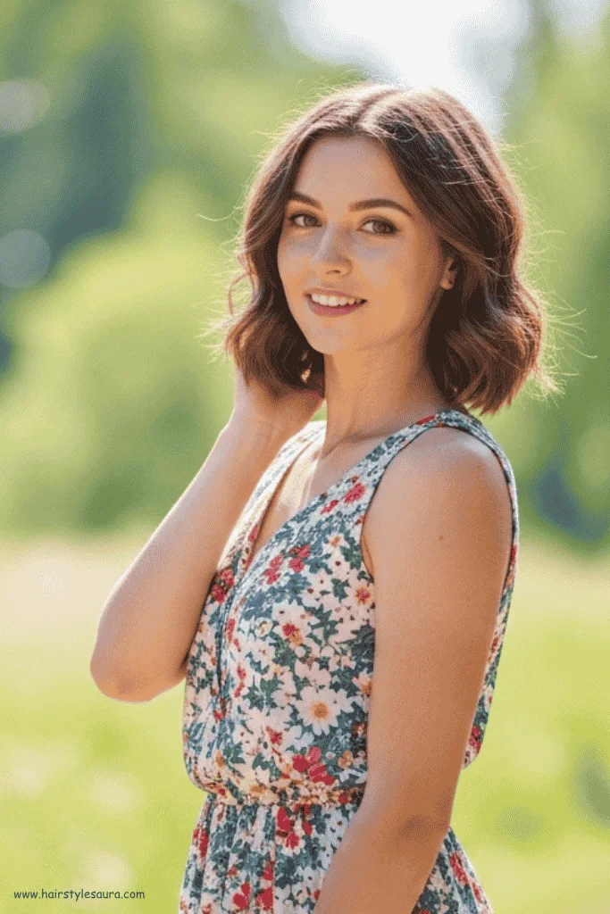 Top 12 Short Hairstyles for Thin Hair That Add Volume 4 Layered Bob