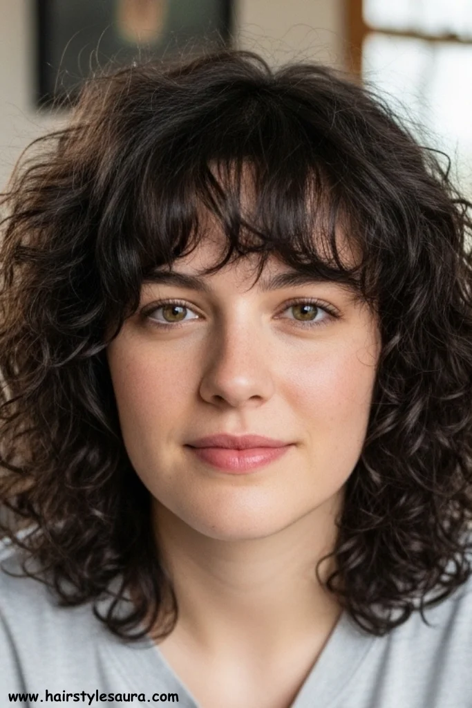 10 Trendy Curly Short Shaggy Hairstyles to Try This Year 3 Layered Shag for Thick Curls