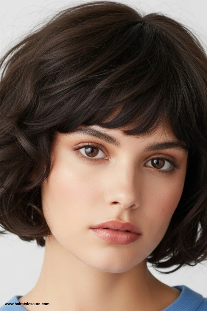 15 Trendy Short Hairstyles With Curly Hair 6 Layered Short Curls