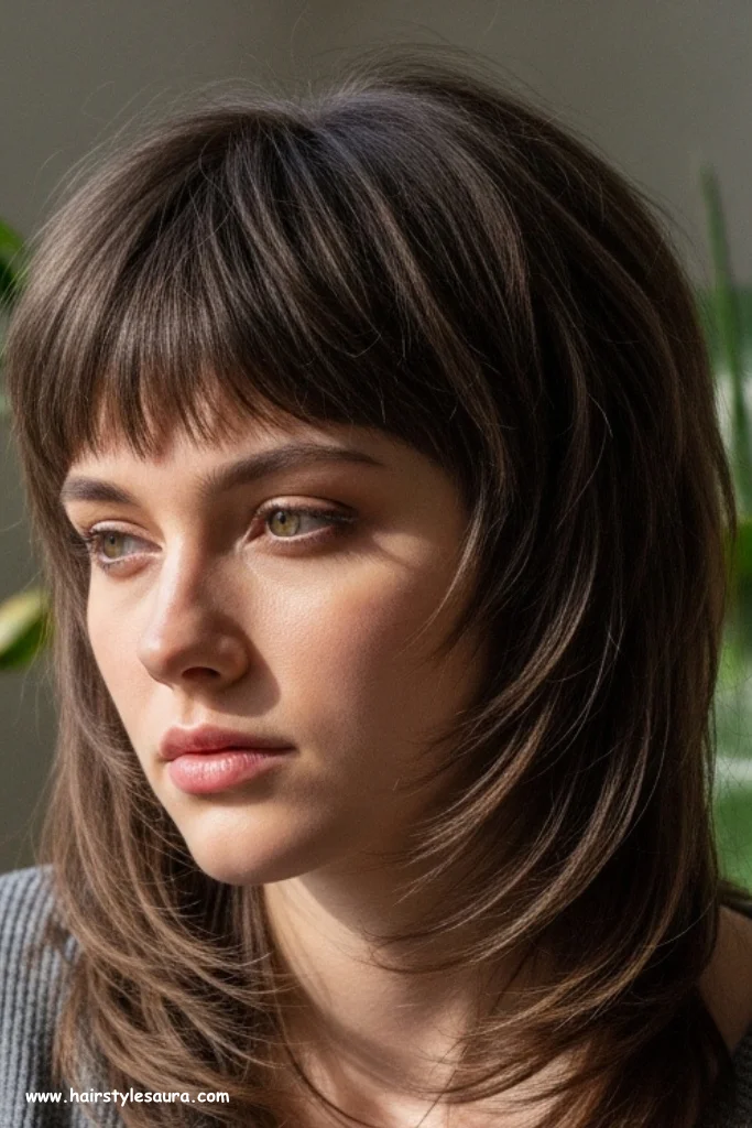 11 Stylish Long Wolf Cut Without Bangs Ideas for Bold Looks 8 Layered Wolf for Thick Hair