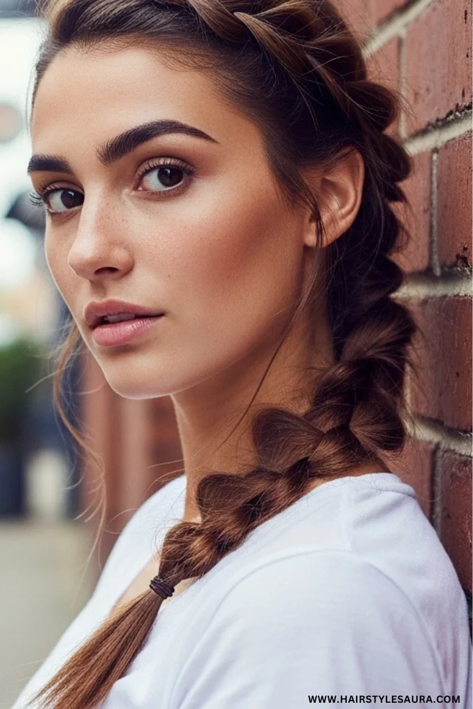 Cute Easy Hairstyles Every Woman Can Try Quick Styles You’ll Love! 10 Loose Braided Side Ponytail