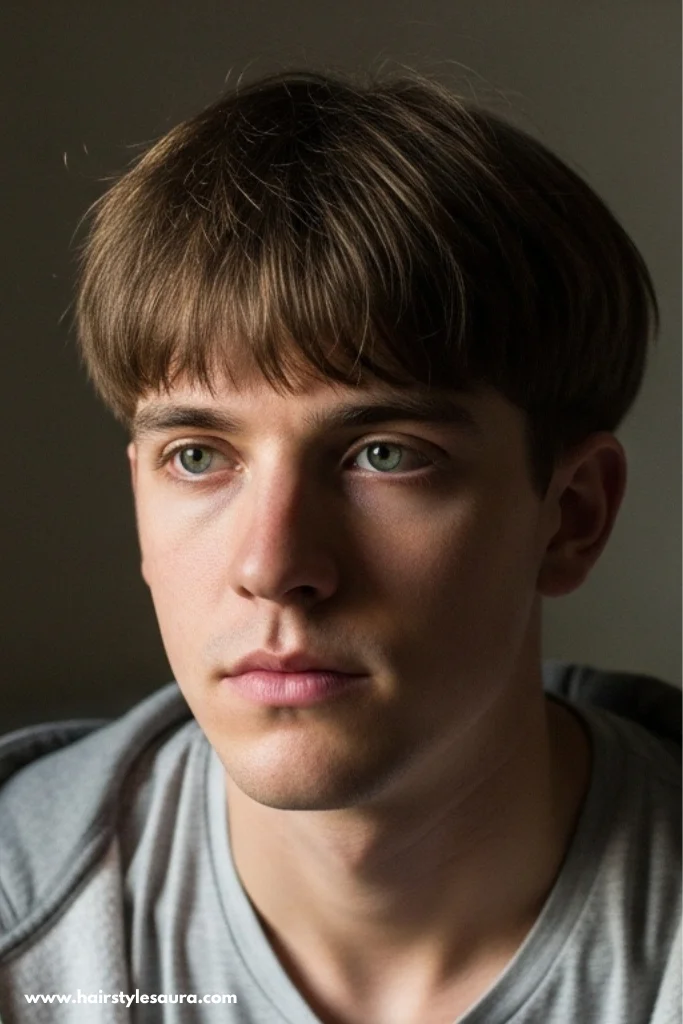 10 Bowl Cut Hairstyle Ideas for Men That Are Surprisingly Stylish 8 Messy Bowl Cut